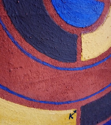 Peinture à la terre battue et pigments naturels